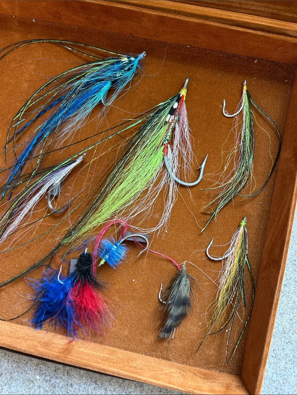 Assorted Fly Fishing Lures - Multicolor Streamer Flies